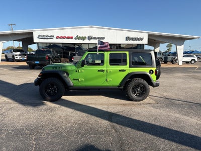 2026 Jeep Wrangler WRANGLER 4-DOOR WILLYS
