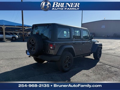 2026 Jeep Wrangler WRANGLER 4-DOOR SPORT