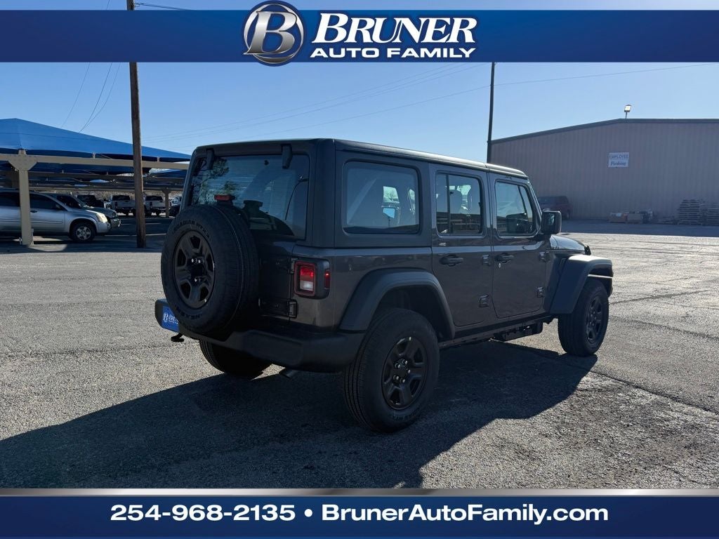 2026 Jeep Wrangler WRANGLER 4-DOOR SPORT