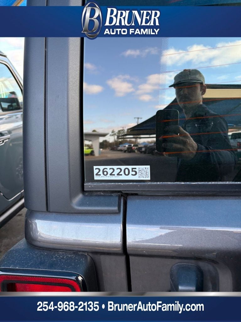 2026 Jeep Wrangler WRANGLER 4-DOOR SPORT