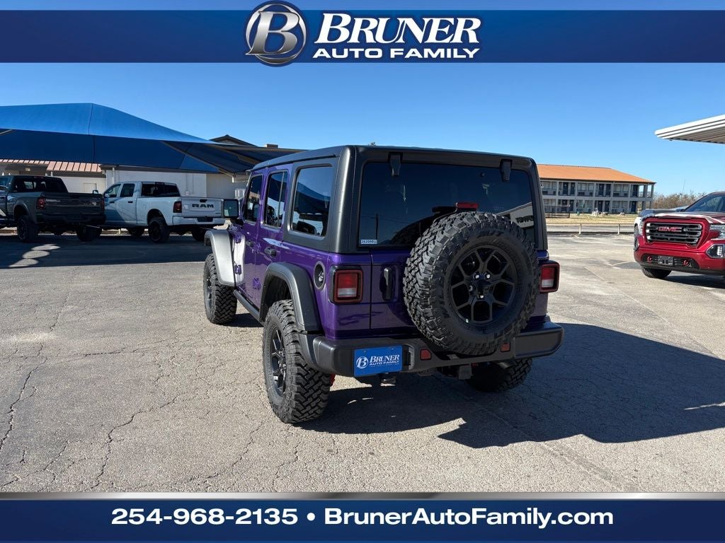 2026 Jeep Wrangler WRANGLER 4-DOOR WILLYS