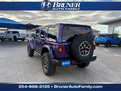 2026 Jeep Wrangler WRANGLER 4-DOOR RUBICON