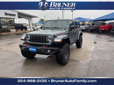 2025 Jeep Wrangler WRANGLER 4-DOOR RUBICON X