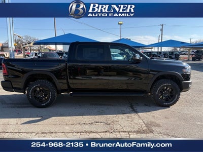 2026 RAM Ram 1500 RAM 1500 REBEL CREW CAB 4X4 5'7' BOX