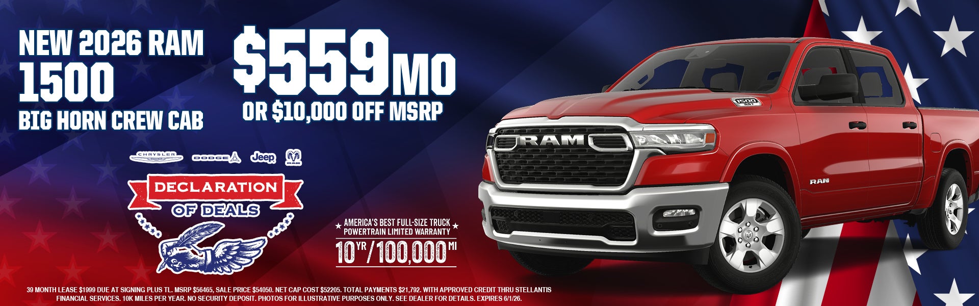 New 2026 Ram 1500