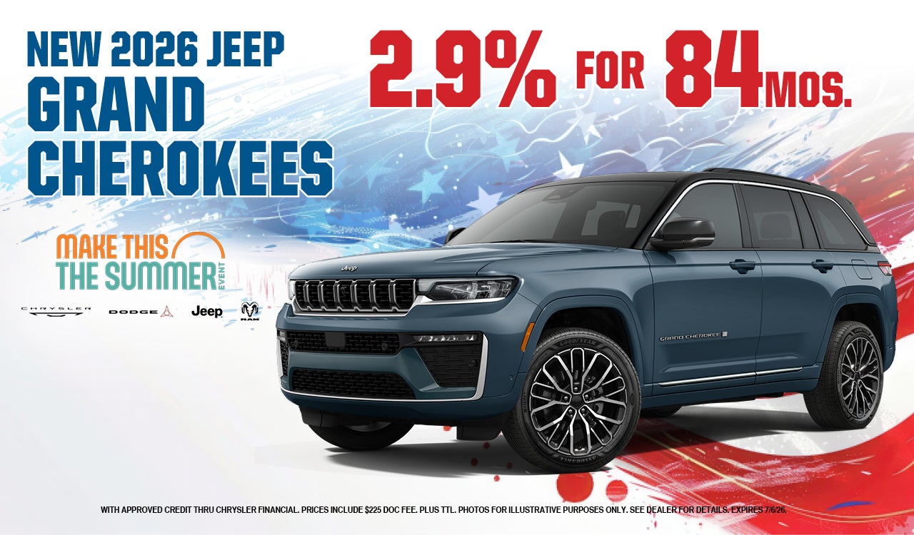 New 2026 Jeep Grand Cherokees