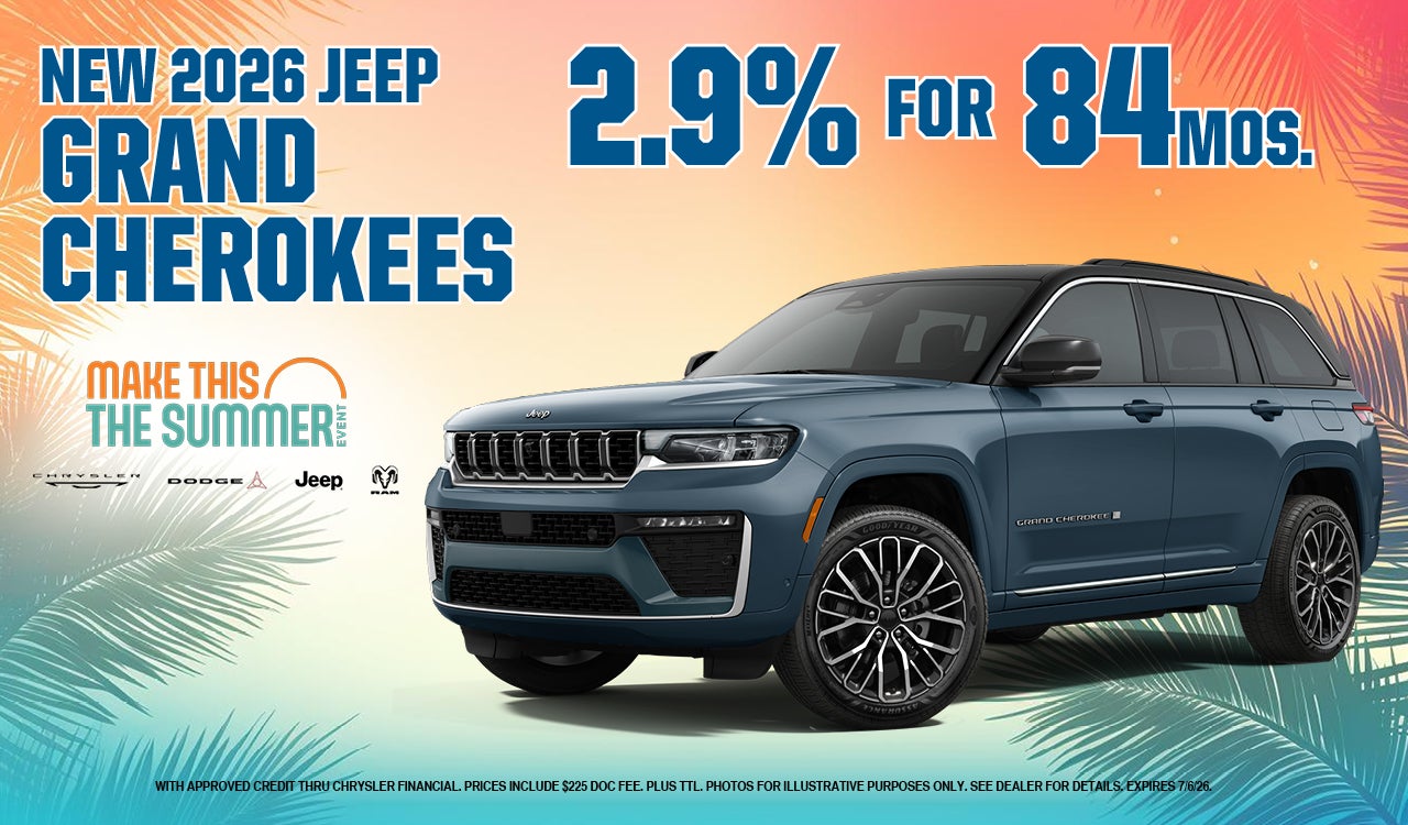 New 2026 Jeep Grand Cherokees