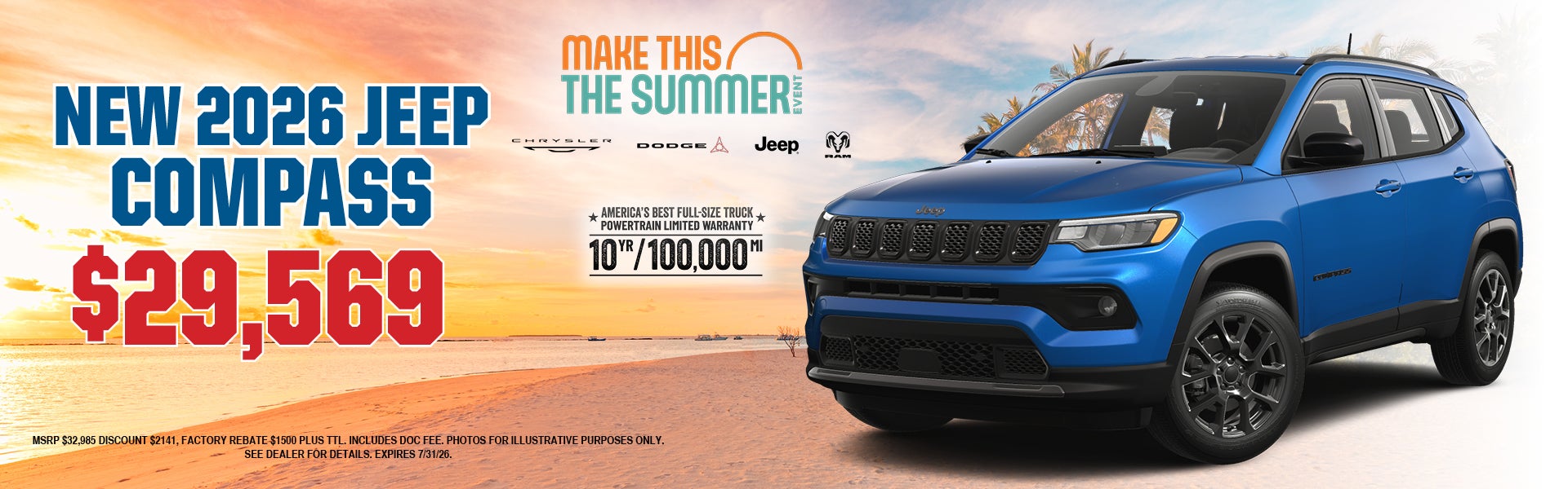 New 2026 Jeep Compass 