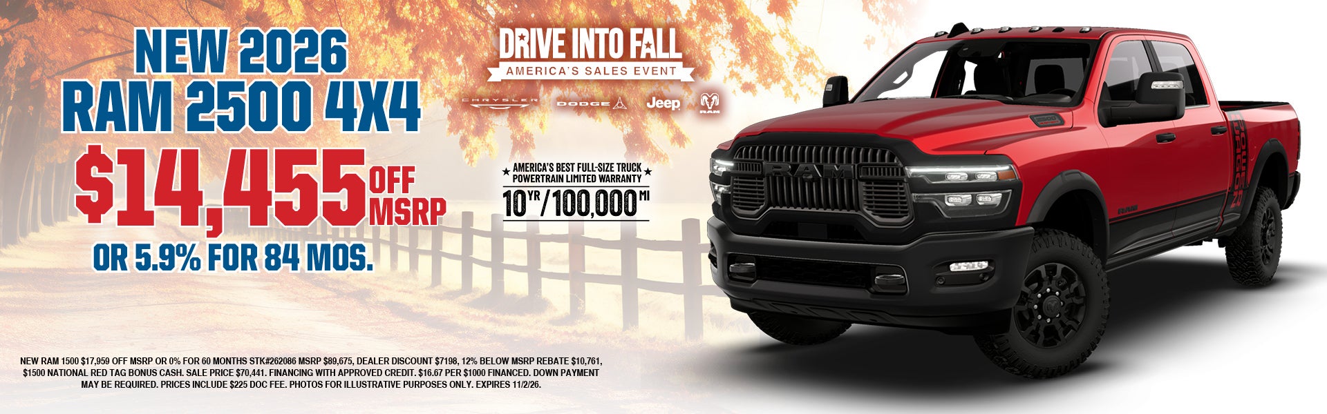 New 2026 Ram 2500 4X4