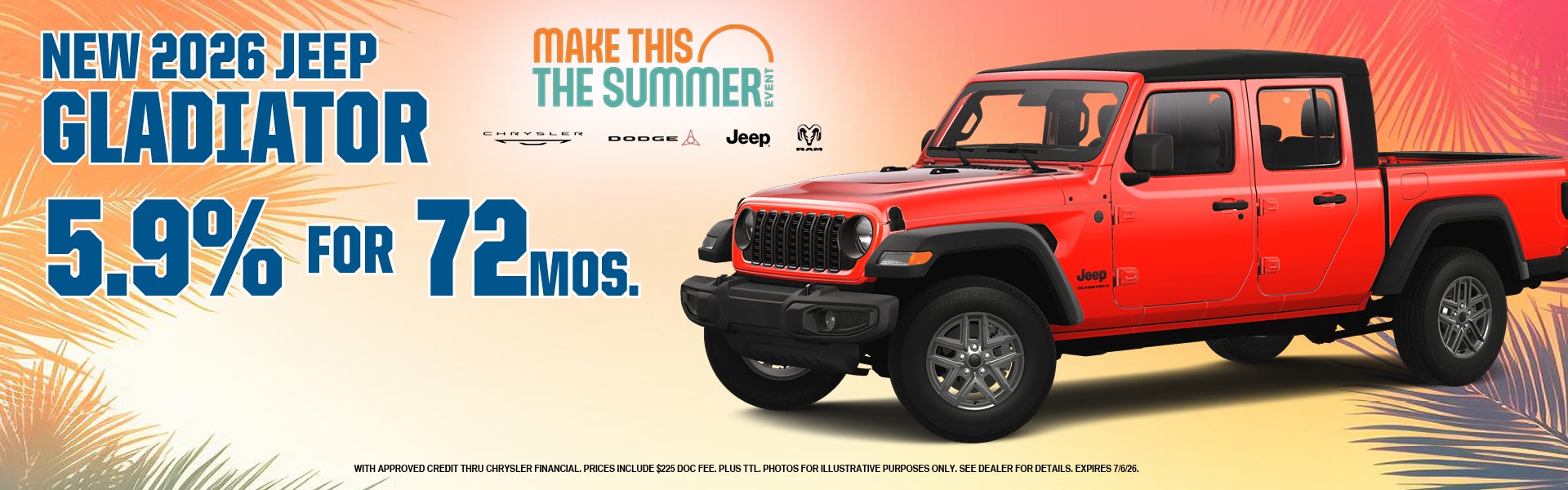 New 2026 Gladiator 5.9% for 72 months
