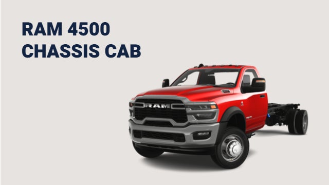 2025 Ram 4500 Chassis Cab